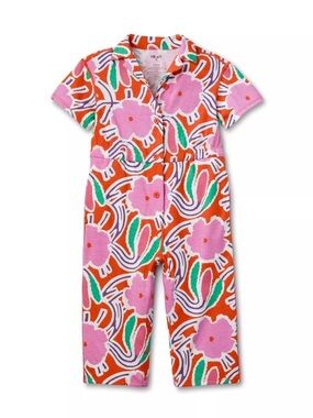 Diane Von Furstenberg Kids Floral One-Piece Romper